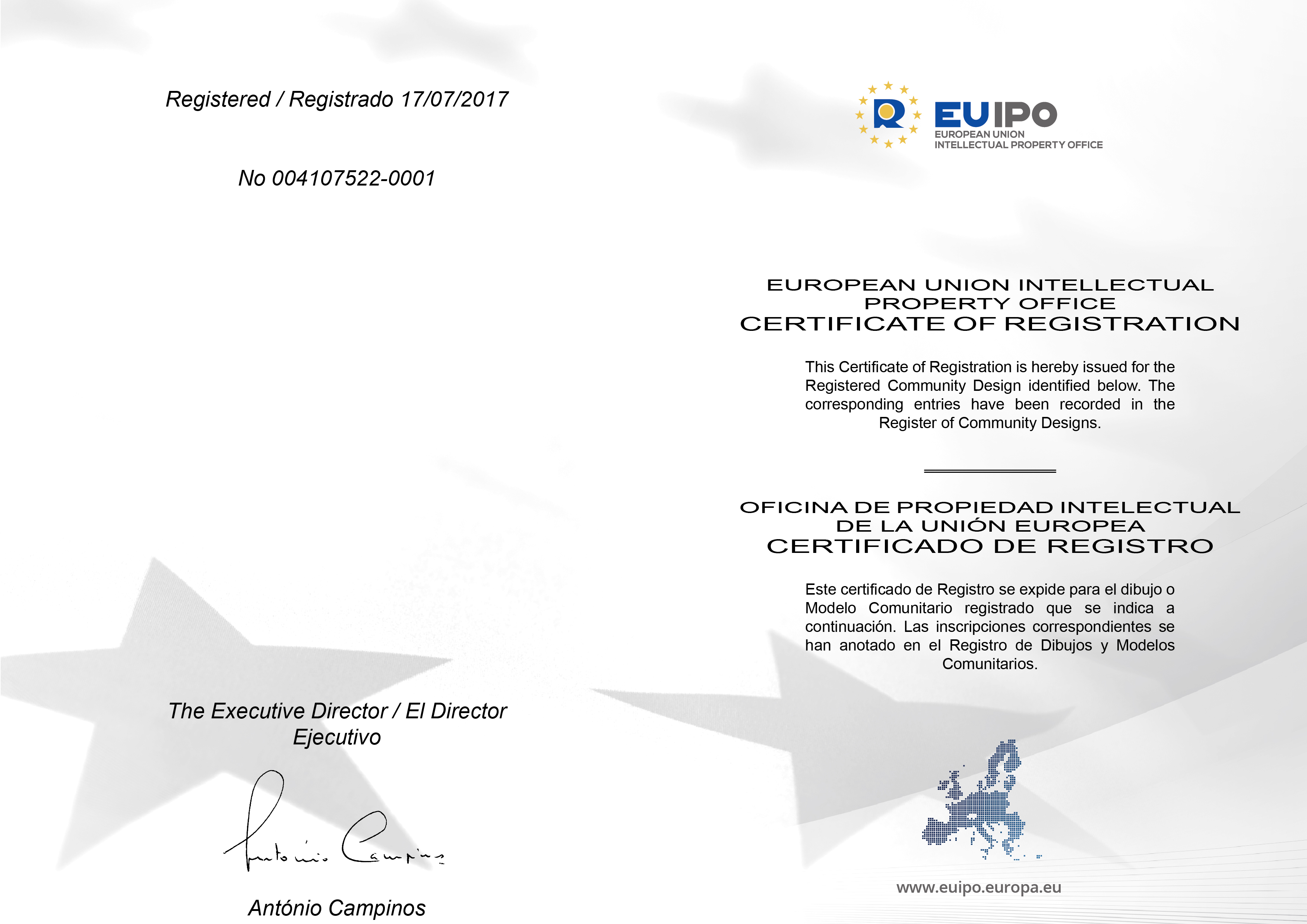 EU Certificate