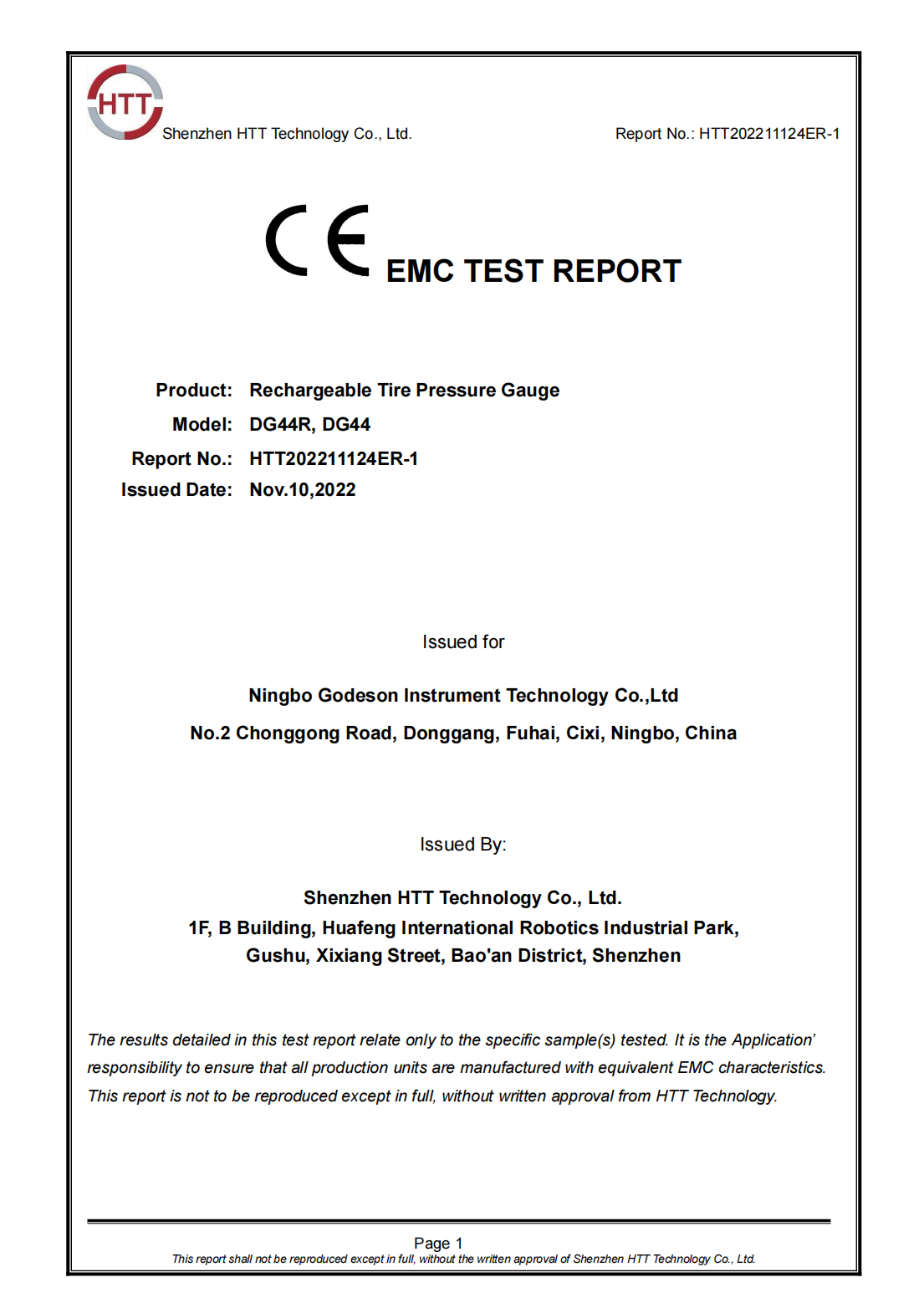 CE Certificate 3